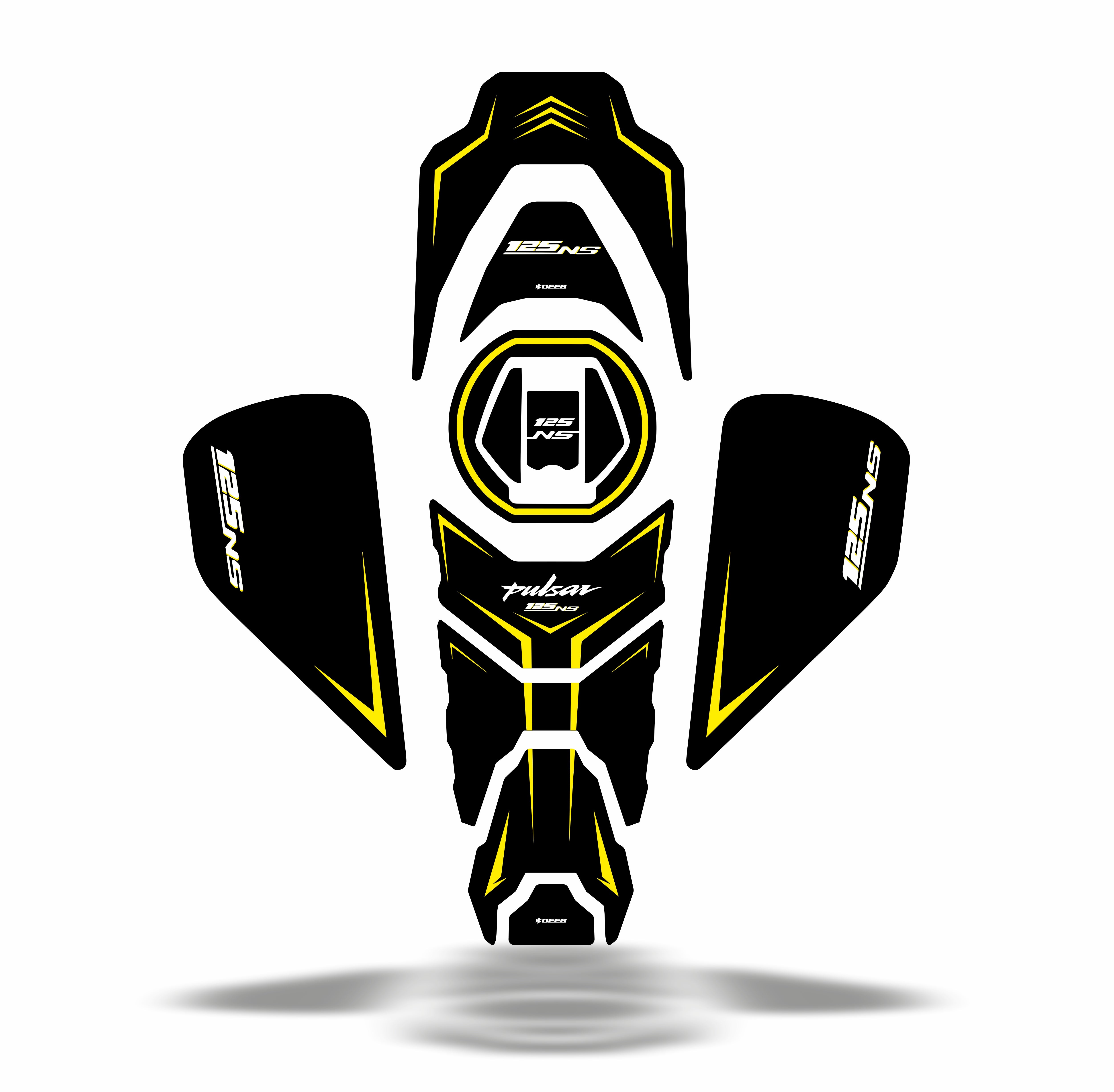 Pulsar NS 125 Tank Pad - Deeb