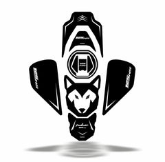 Pulsar NS 125 Tank Pad Wolf - Deeb