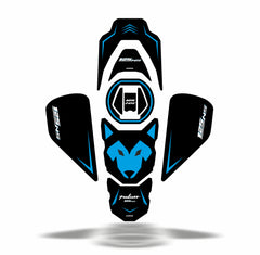 Pulsar NS 125 Tank Pad Wolf - Deeb