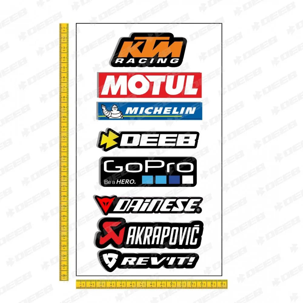 Ktm Sticker Set - Deeb