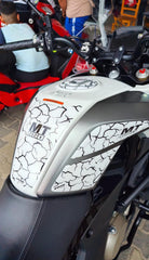 Stone Custom Tank Pad Siyah Beyaz - Deeb