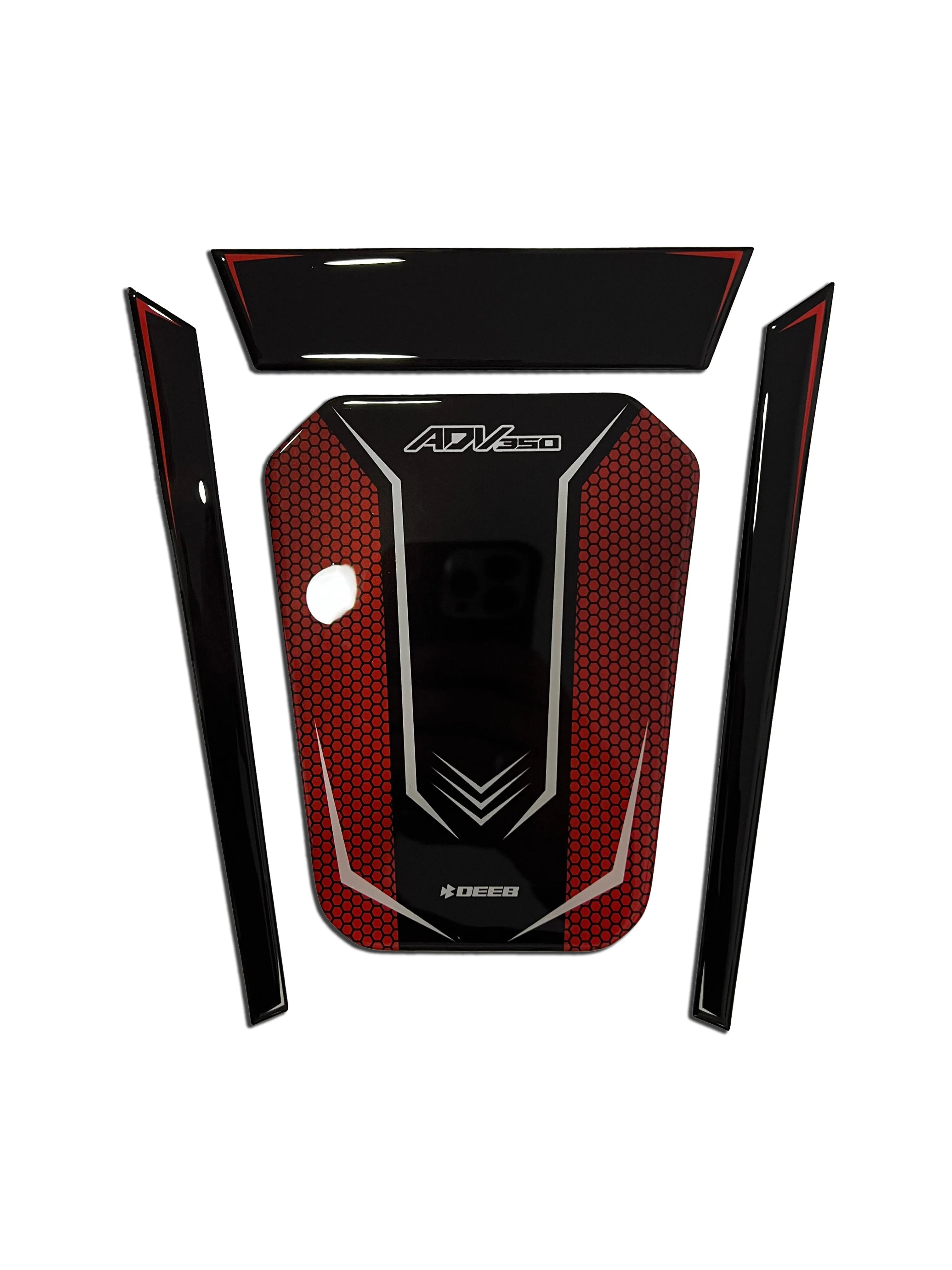 Honda ADV 350 2023-2025 Tank Pad Set 3 Renk - Deeb Honda ADV 350 2023-2025 Tank Pad Set 3 Renk - Deeb