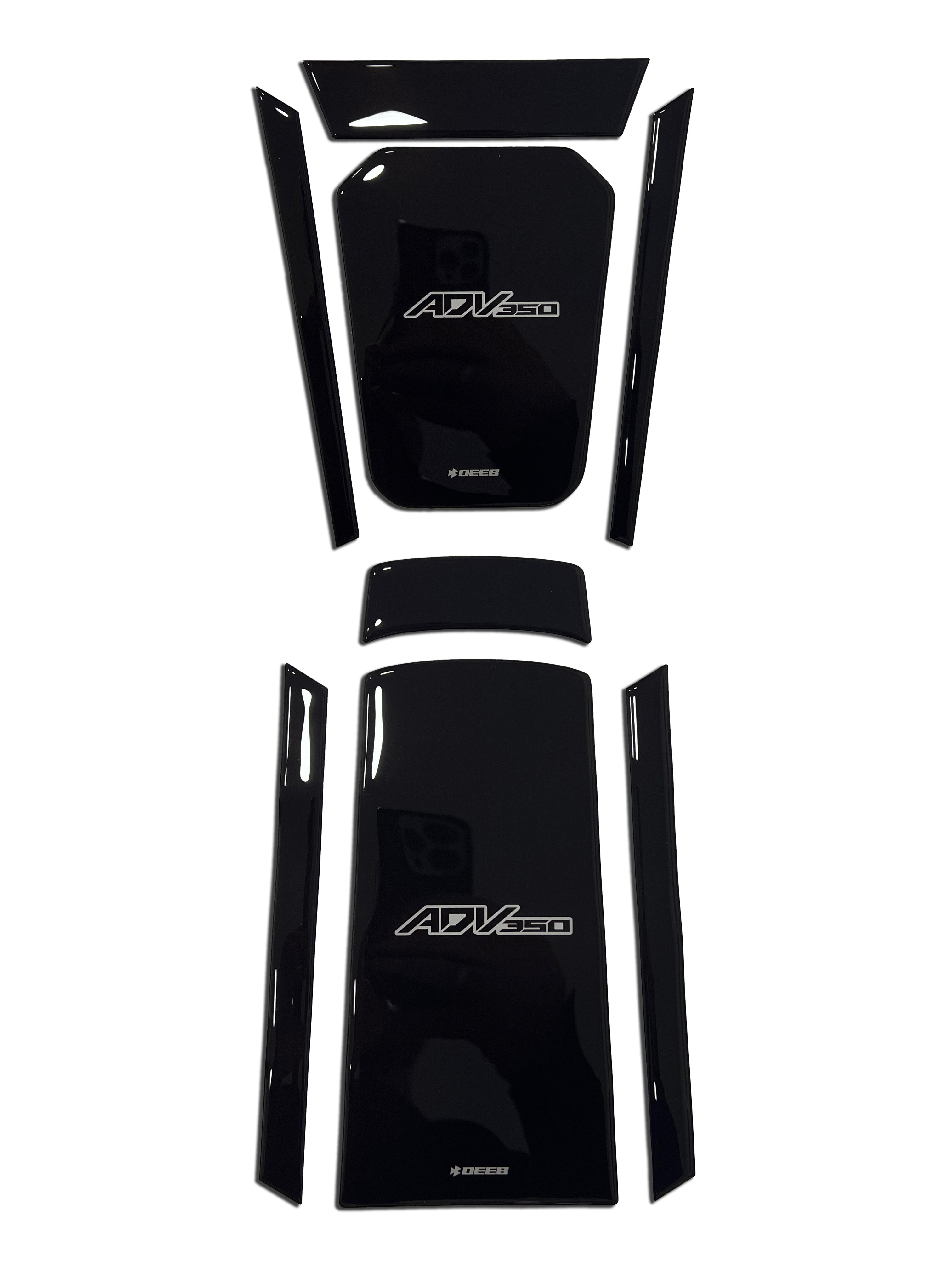 Honda ADV 350 2023-2025 Tank Pad Set 3 Renk - Deeb Honda ADV 350 2023-2025 Tank Pad Set 3 Renk - Deeb