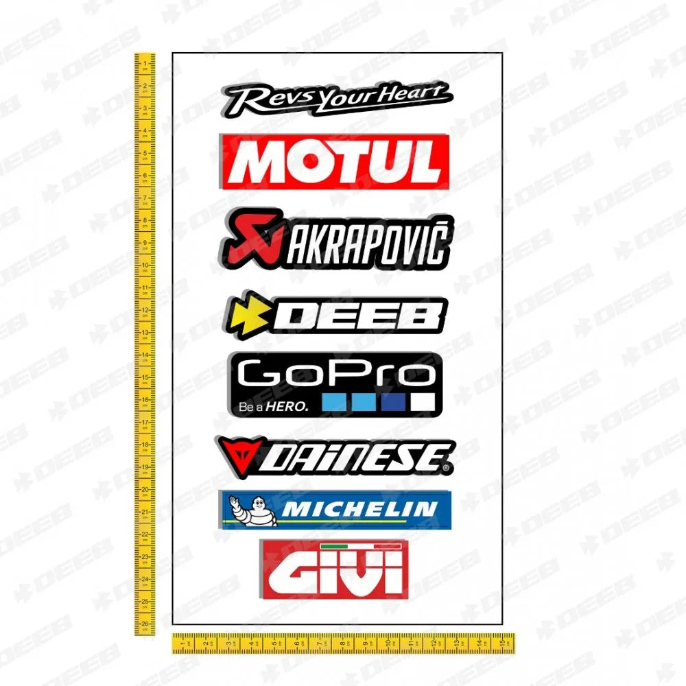 Yamaha Sticker Set - Deeb