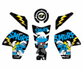 Smurf Şirinler Custom Tank Pad - Deeb