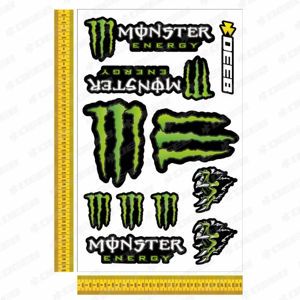 Monster Sticker Set - Deeb