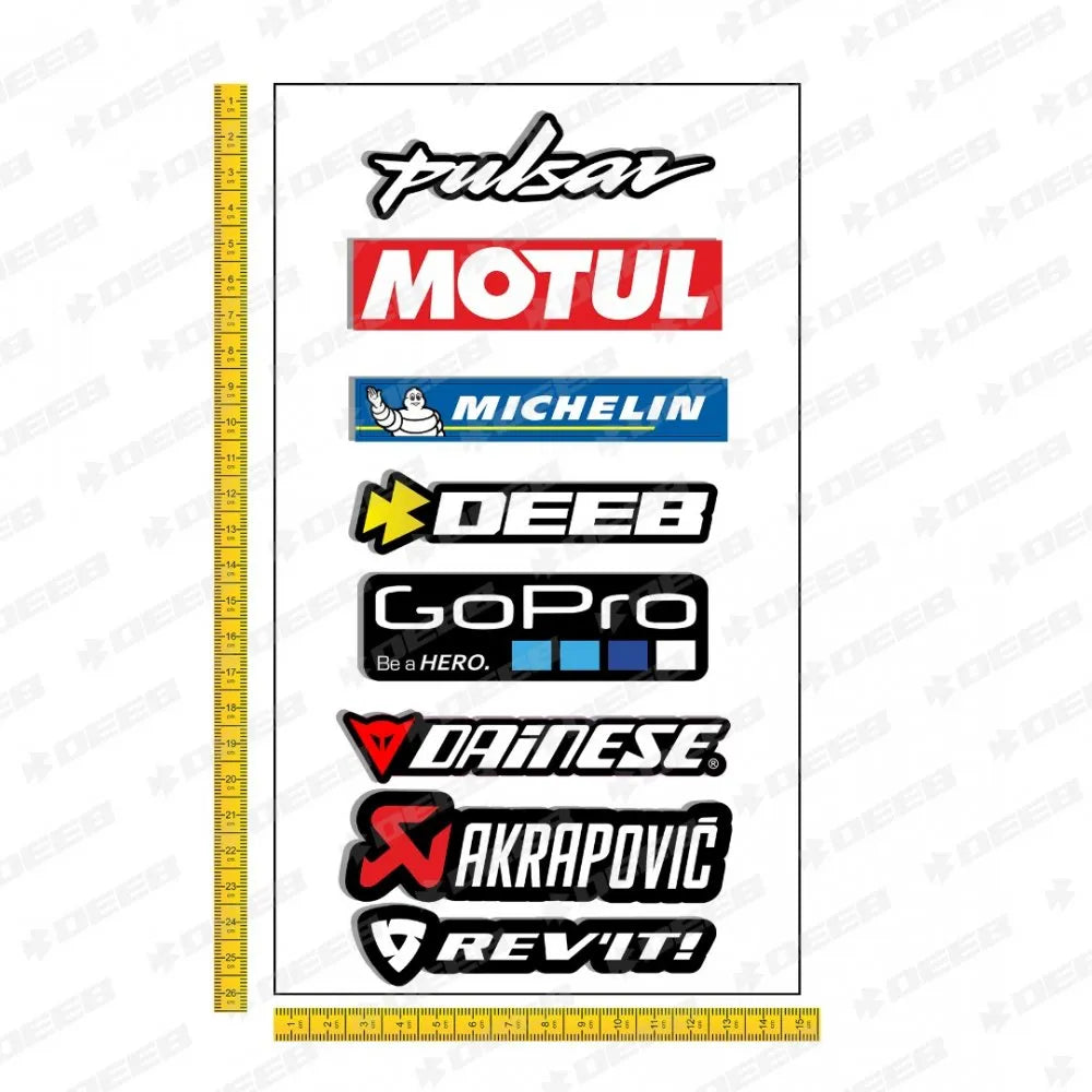 Pulsar Sticker Set - Deeb