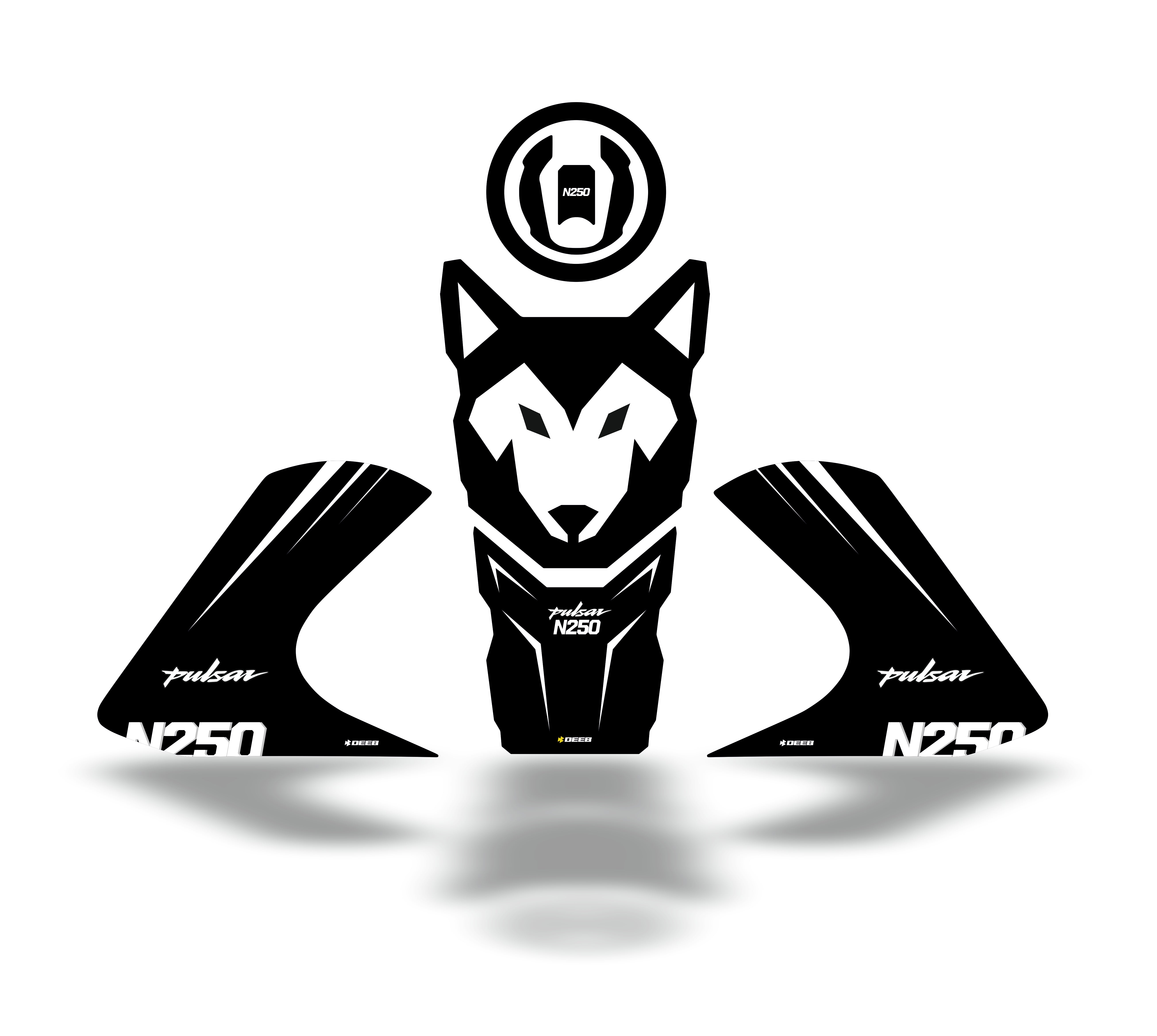 Pulsar N 250 Tank Pad - Deeb