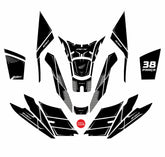 Pcx Full Tank Pad Set 2025 - 38 Parça