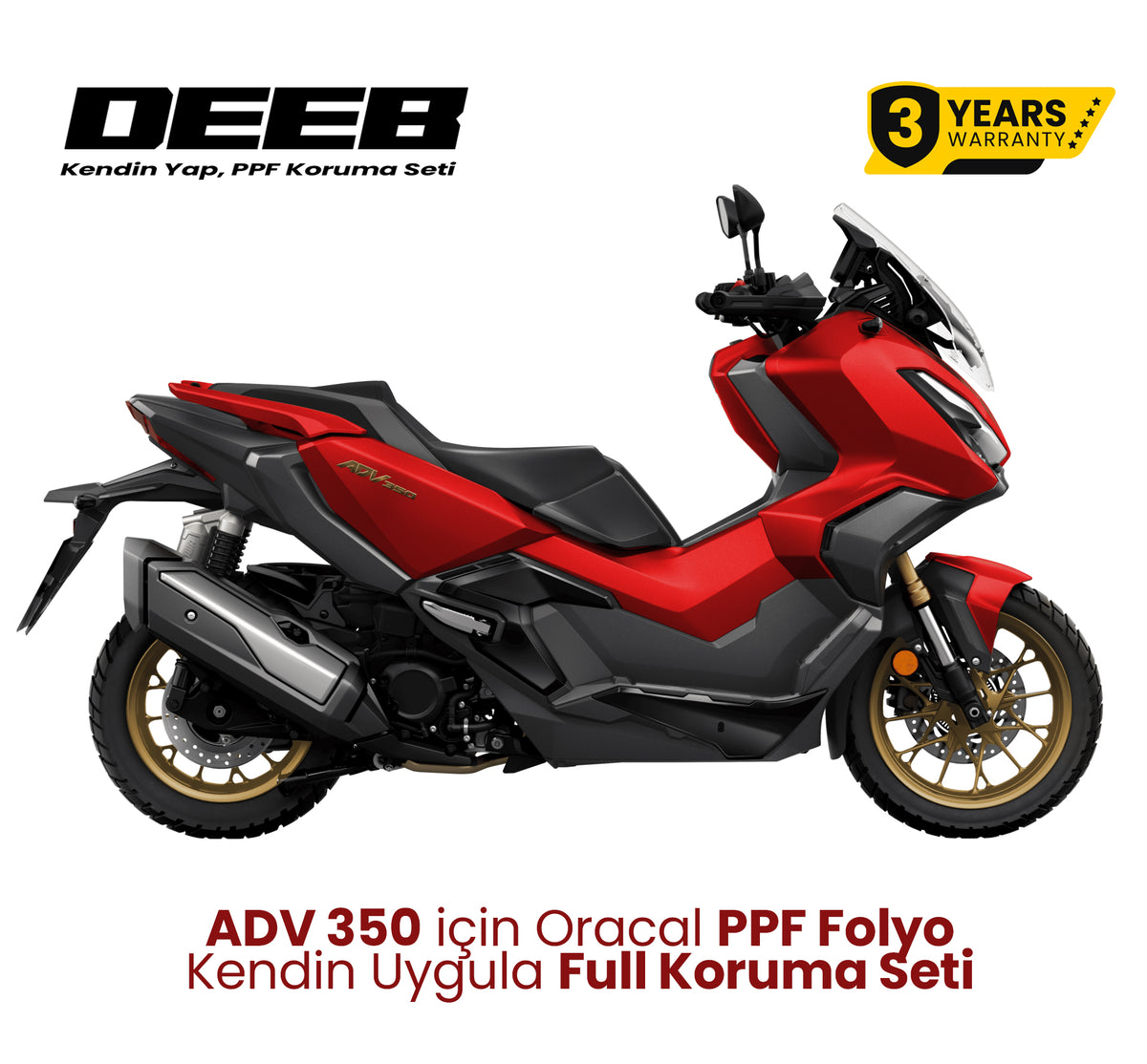 ADV 350 PPF Folyo Kaplama Seti