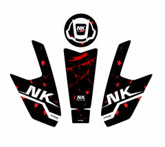 Monkey Red Custom Tank Pad - Deeb