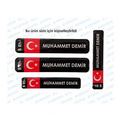 Kan Grubu Sticker (3 Boyutlu)