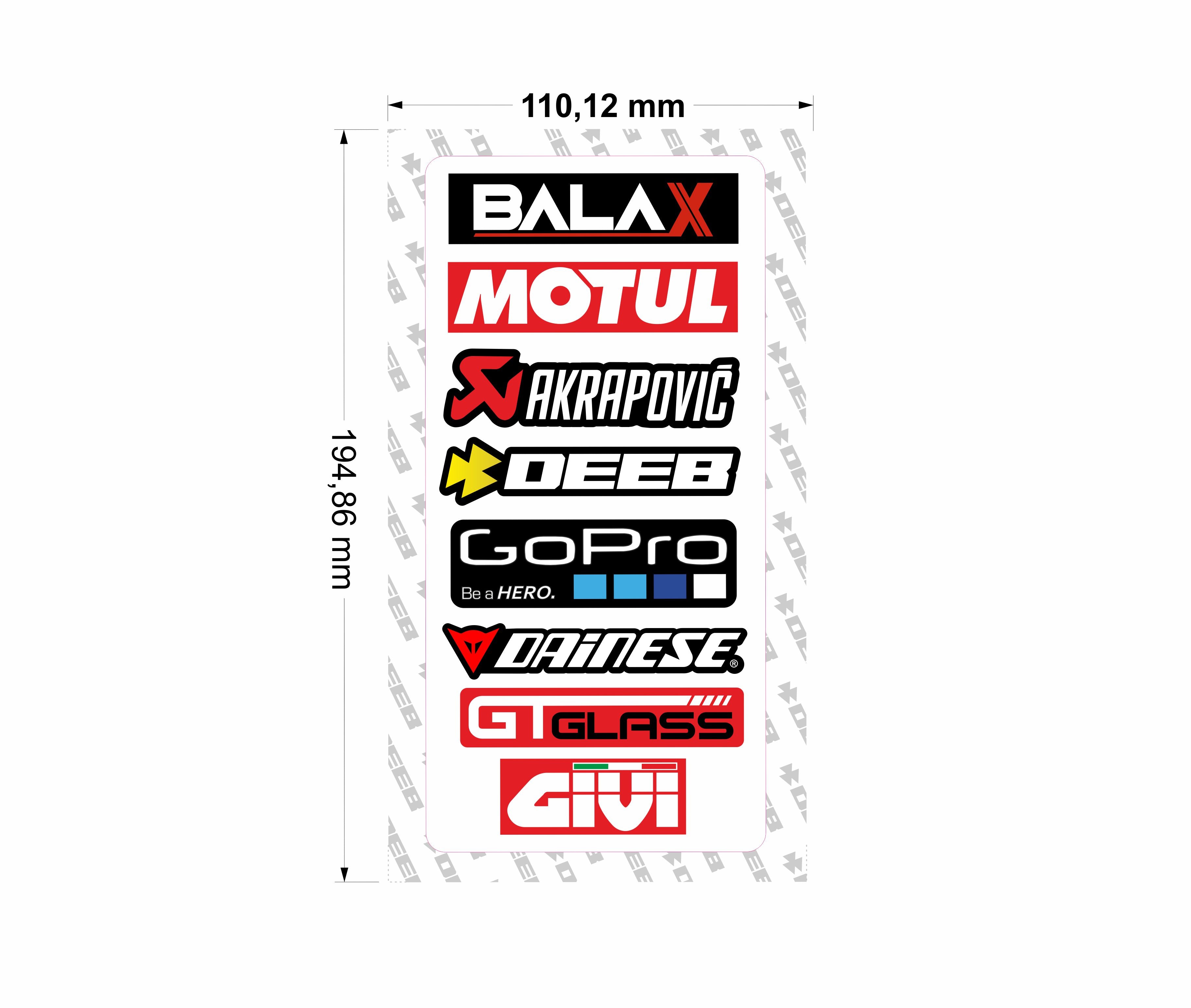 Mini Sticker Set - Deeb